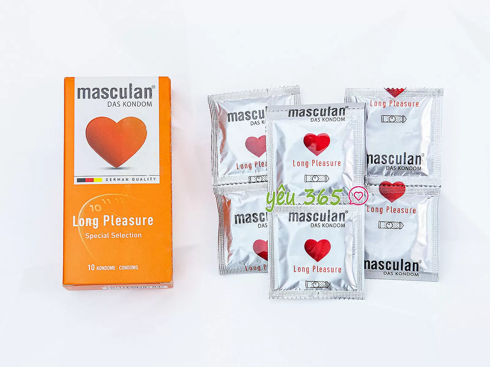 Bao cao su ấm nóng Masculan