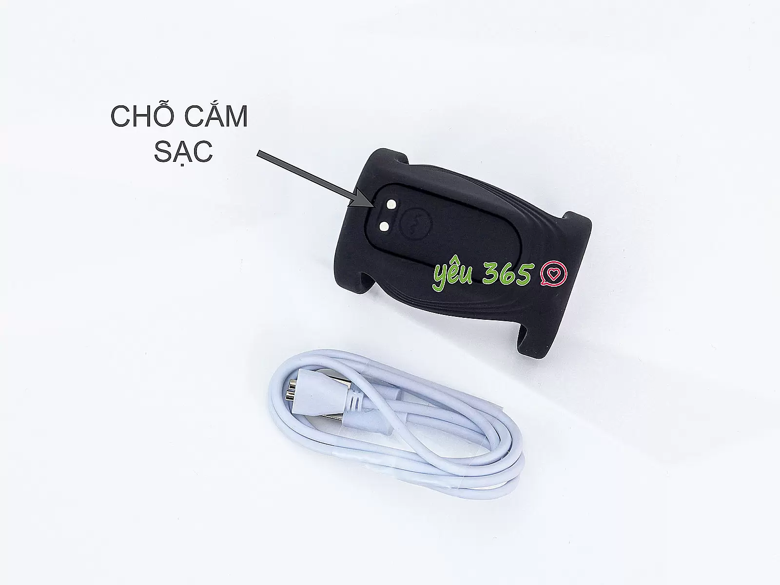 Vòng đeo dương vật Bicyclic Ring kèm điều khiển từ xa (không kèm dương vật giả)