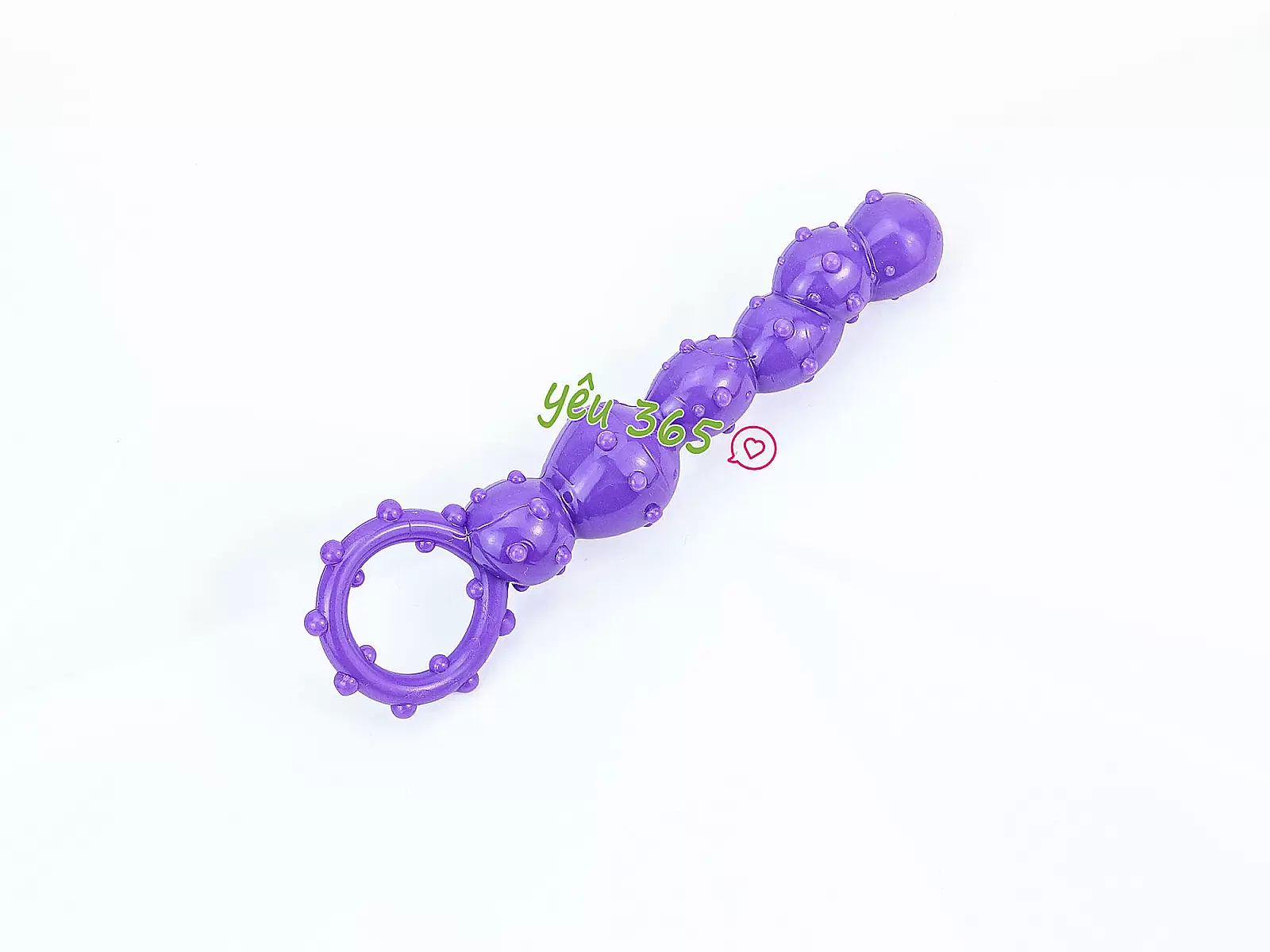 Dụng cụ kích thích hậu môn bi gai xoắn silicon Anal Beads
