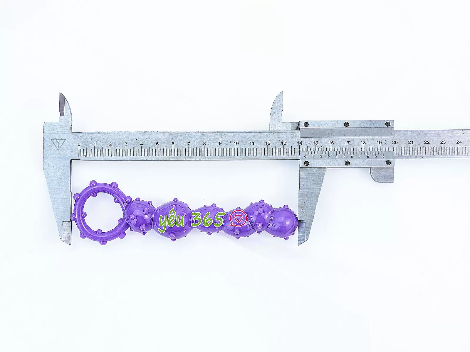 Dụng cụ kích thích hậu môn bi gai xoắn silicon Anal Beads