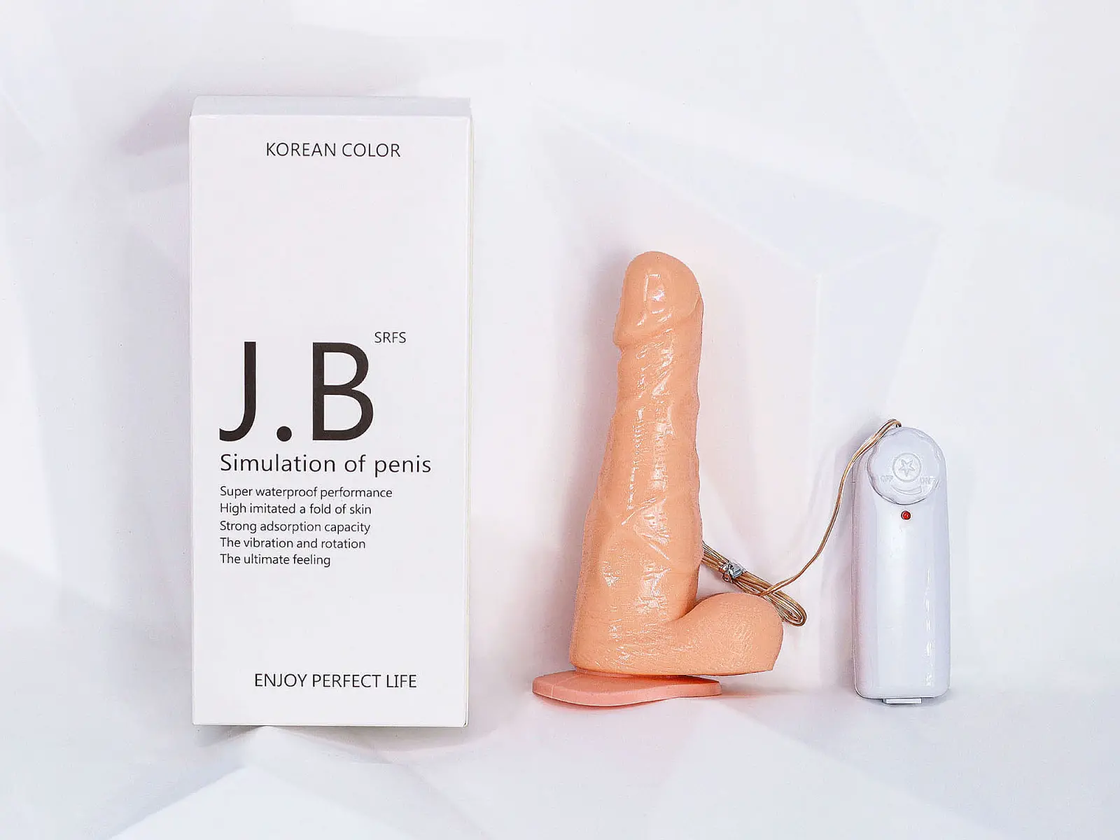 Dương vật giả c&oacute; đế J.B Korean