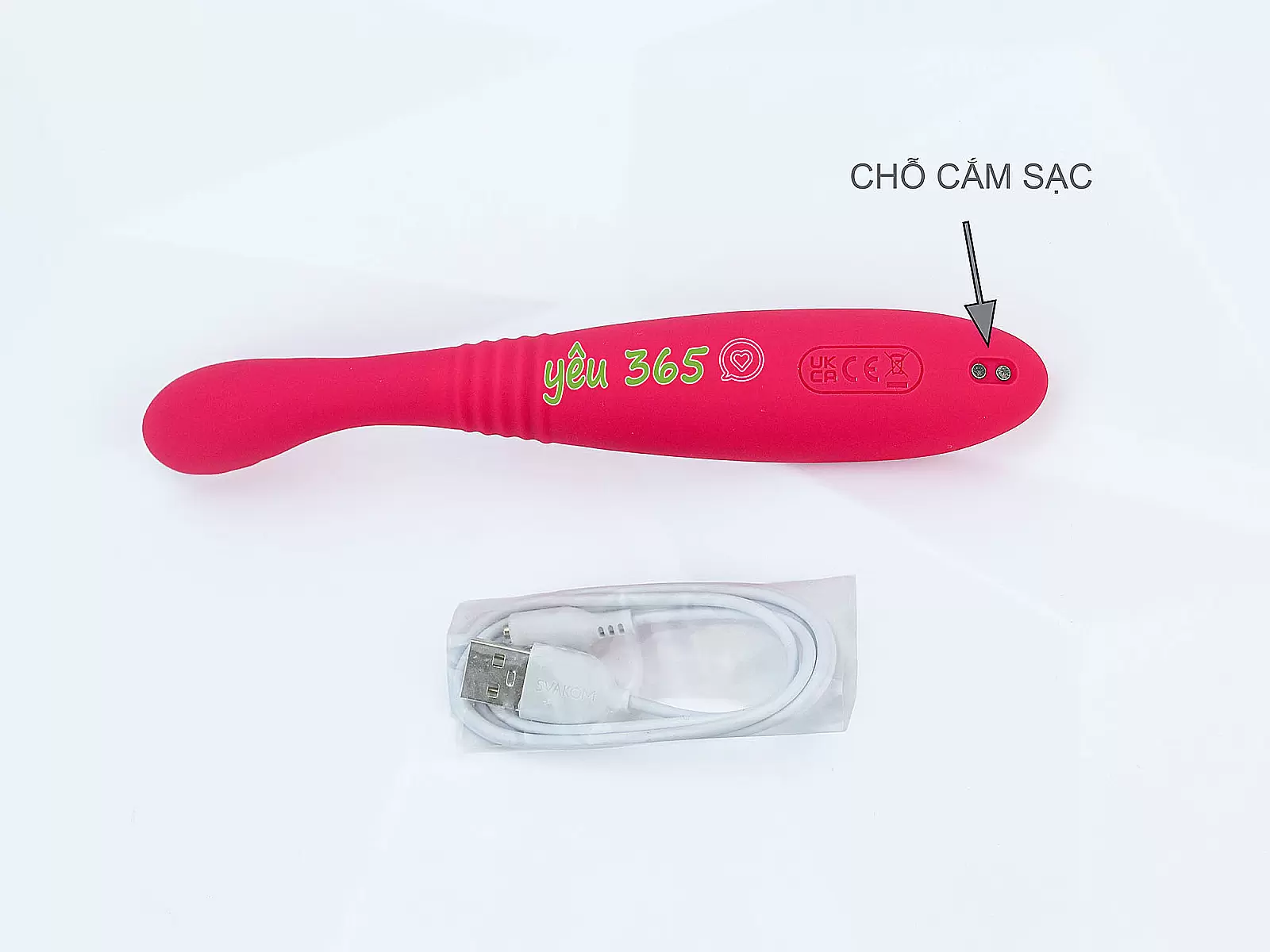 Máy massage ngón tay Svakom CiCi 2 rung kích thích điểm G nhập khẩu USA