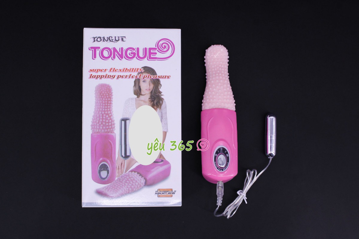 Lưỡi massage âm đạo có trứng rung Tongue siêu rẻ 1