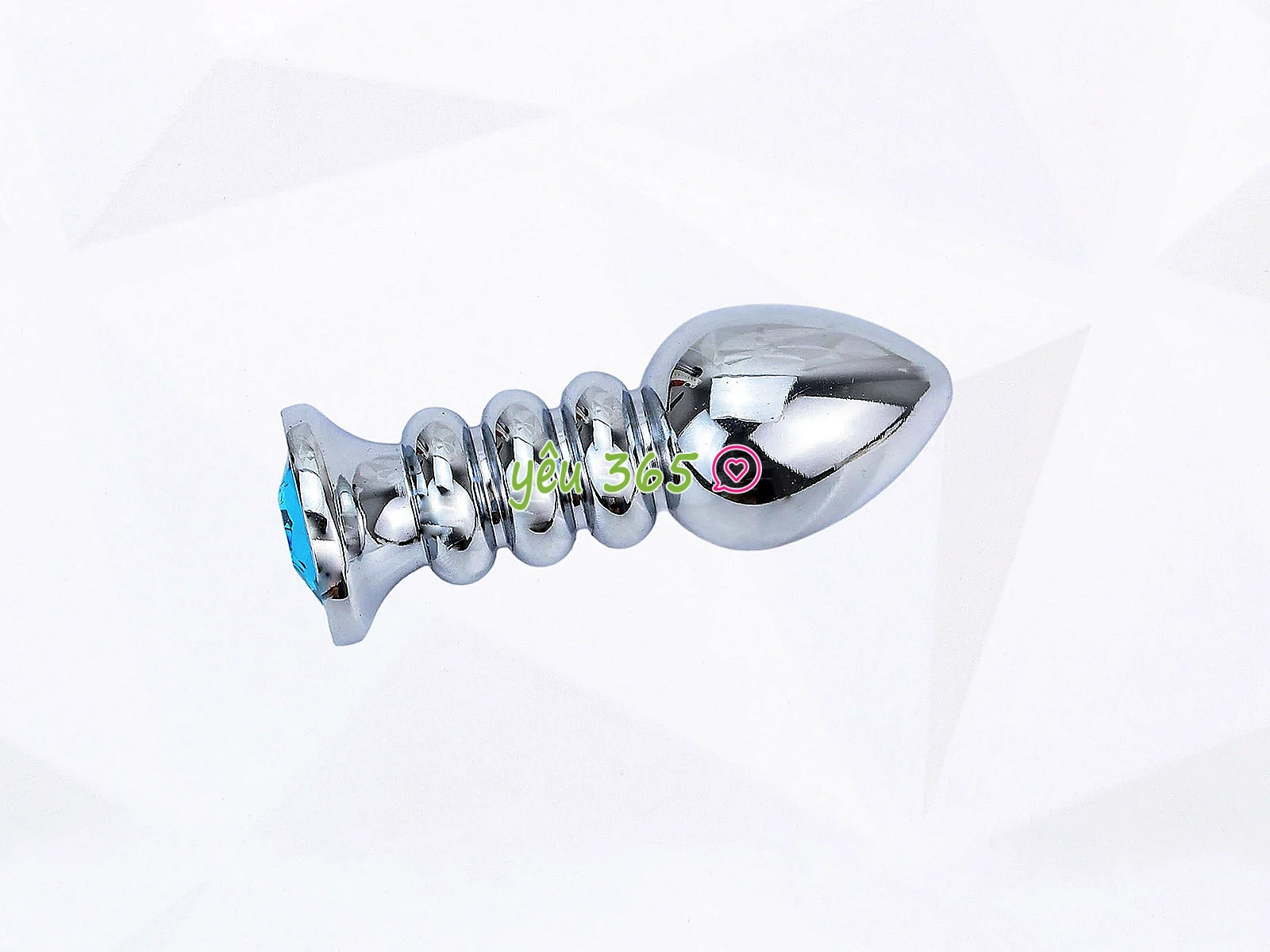 Mát xa kích hậu Inox đế pha lê