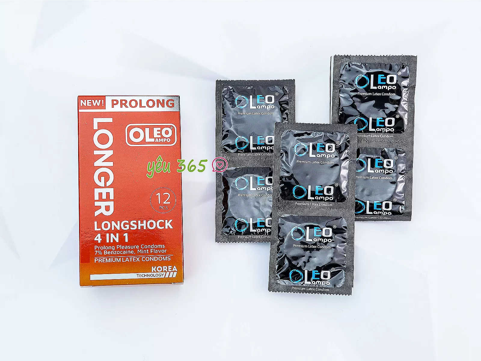 Bao cao su Oleo hộp 12 cái