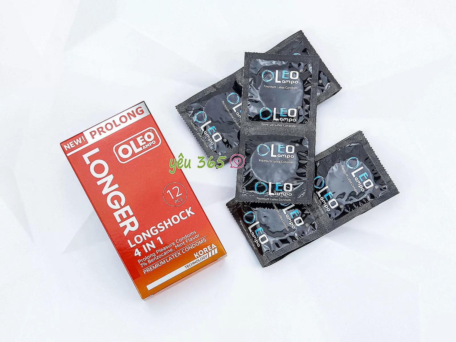 Bao cao su Oleo hộp 12 cái