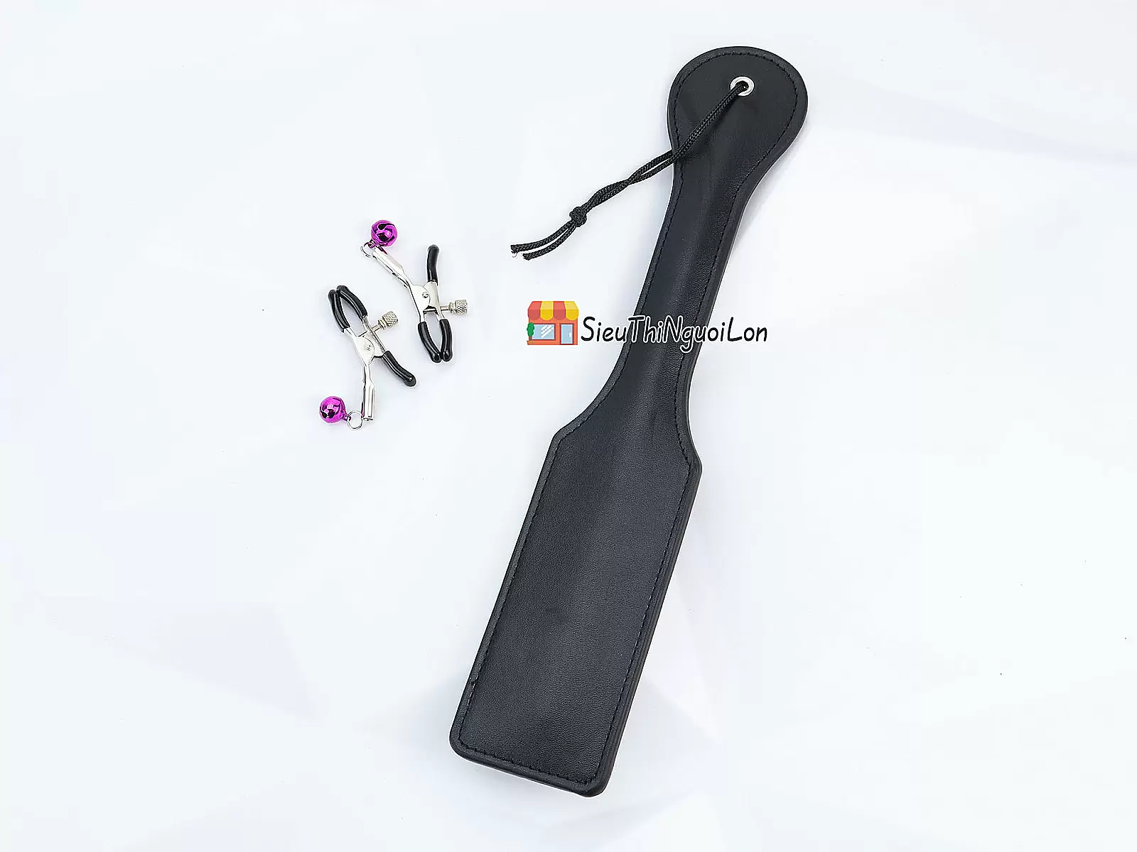 Đồ chơi bạo dâm da đen 9 món bộ phụ kiện quyến rũ cho cặp đôi thích cảm giác mạnh