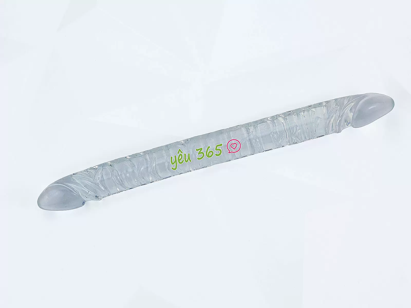 Dương vật giả silicon 2 đầu trong suốt giá rẻ