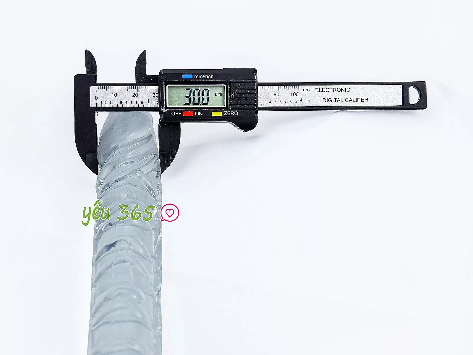 Dương vật giả silicon 2 đầu trong suốt giá rẻ