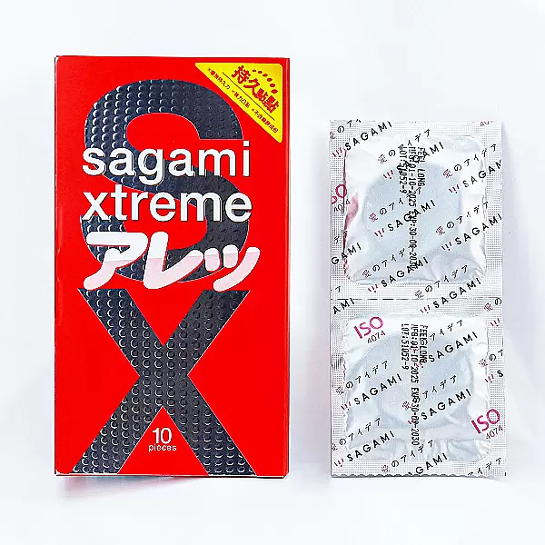 Bao cao su có gai Sagami Xtreme Feel Long 10 bao