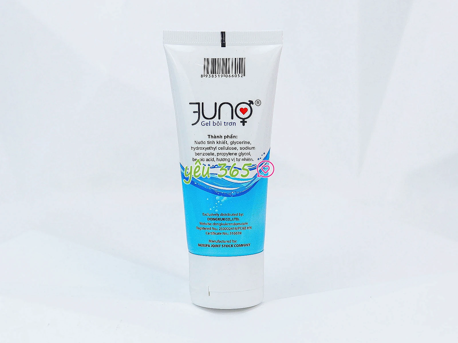 Gel bôi trơn gốc nước trơn mượt JUNO 50gr