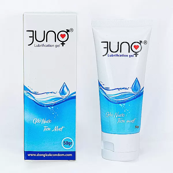 Gel bôi trơn gốc nước trơn mượt JUNO 50gr