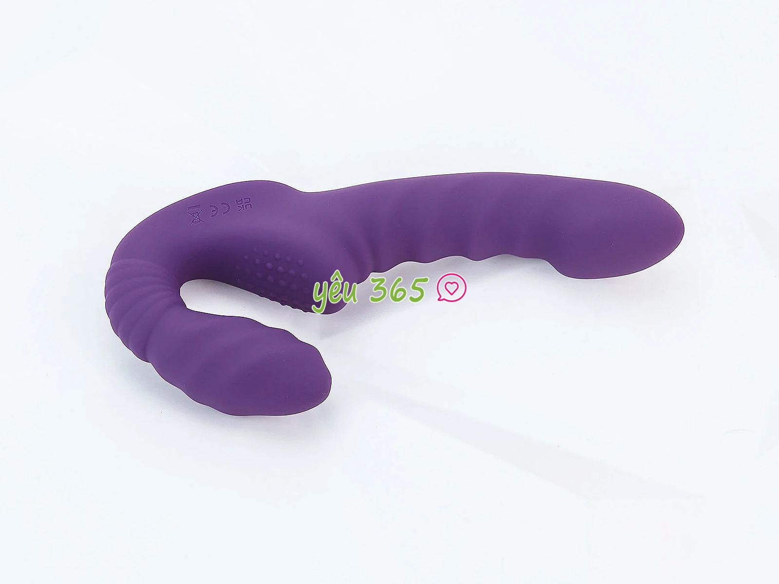 Dương vật kết hợp kích hậu Yunman có điều khiển từ xa sử dụng pin sạc