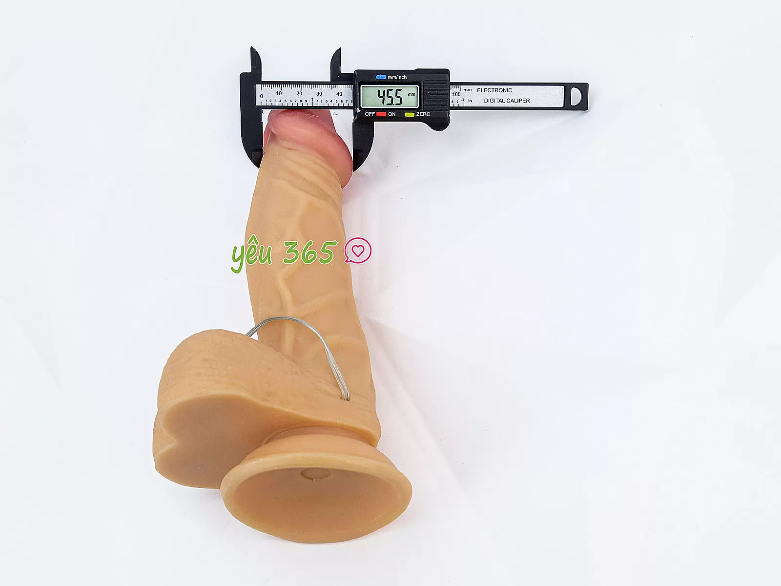 Dương vật giả có đế 9 inch kích thước châu Âu mạnh mẽ, trải nghiệm chân thật