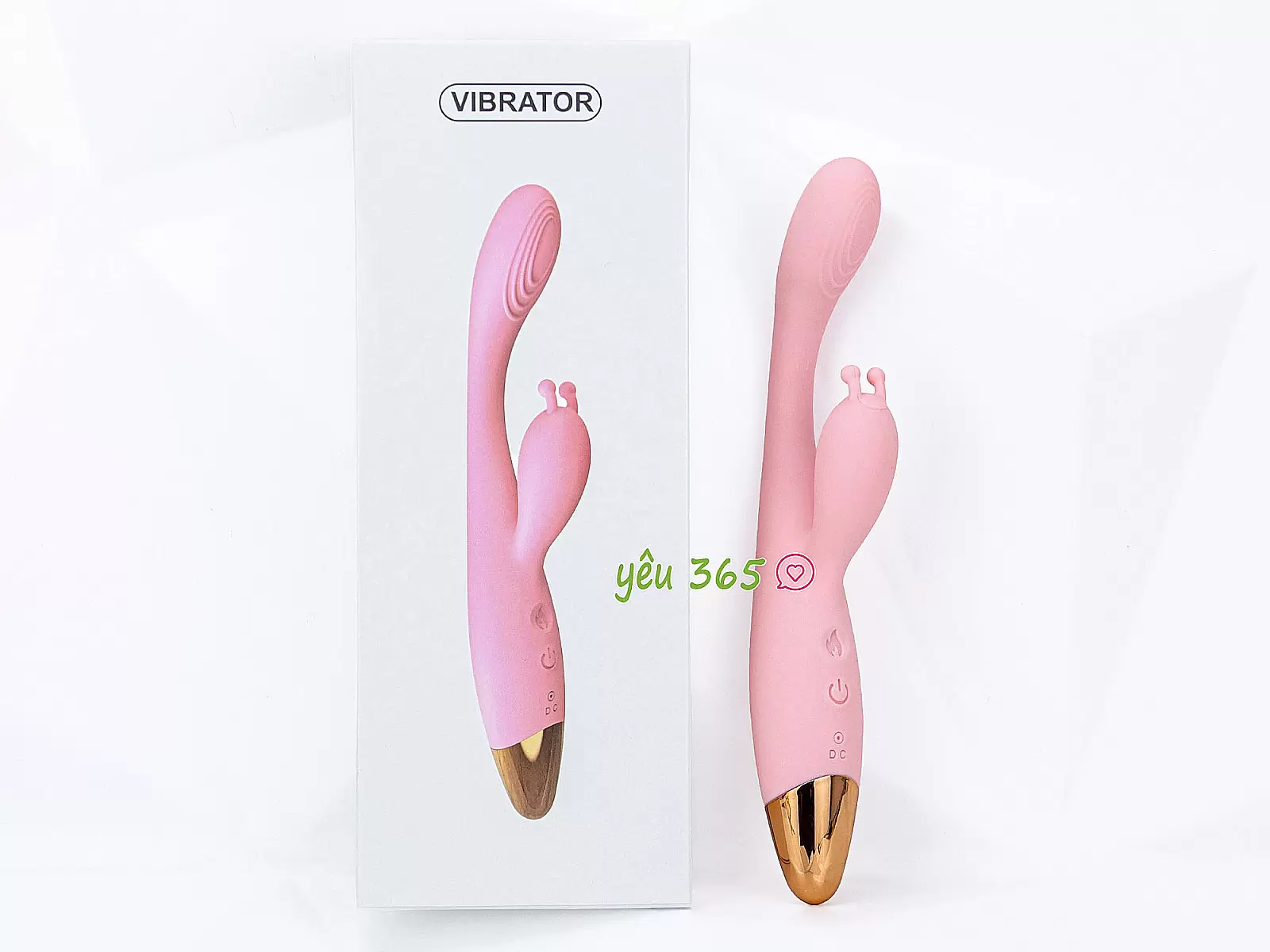 Máy mát xa có nhánh nhỏ gọn nhiều chế độ rung phát nhiệt