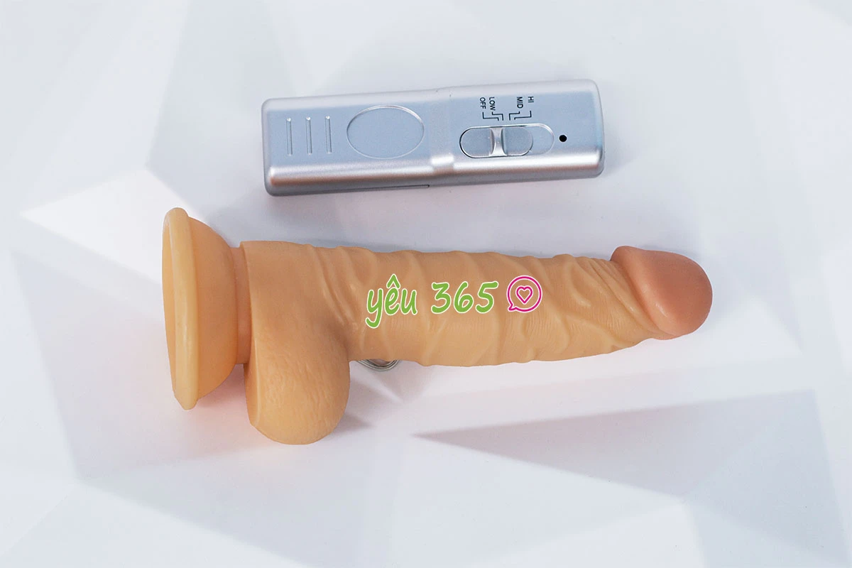 Dương vật giả có đế Lovetoy 7.5inch rung mạnh mẽ