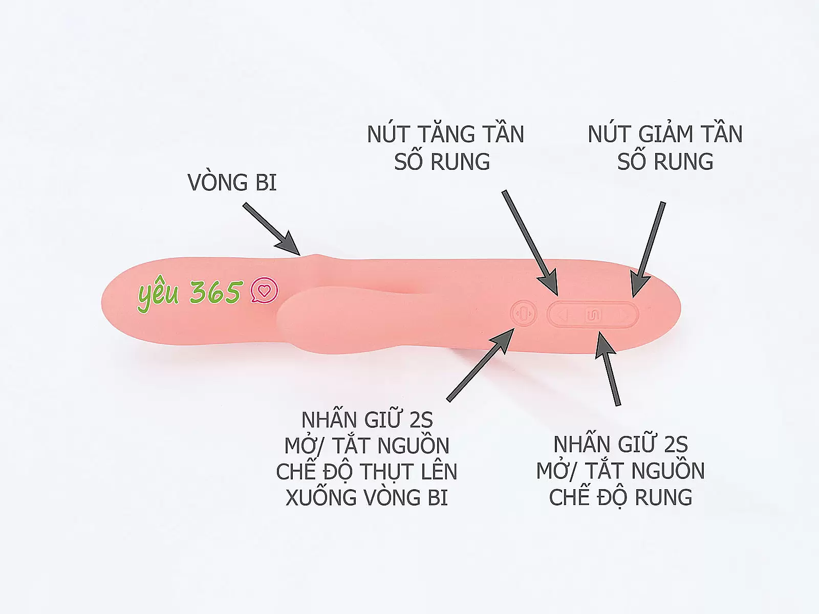 Máy mát xa kiểu dáng dương vật giả đa năng Svakom Mora Neo vòng bi
