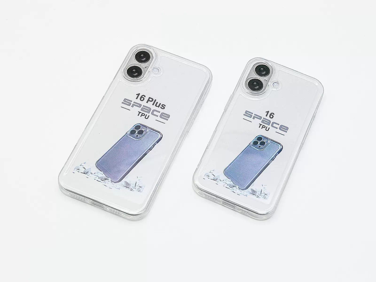 Ốp lưng TPU Space trong suốt cho iPhone 16 Plus
