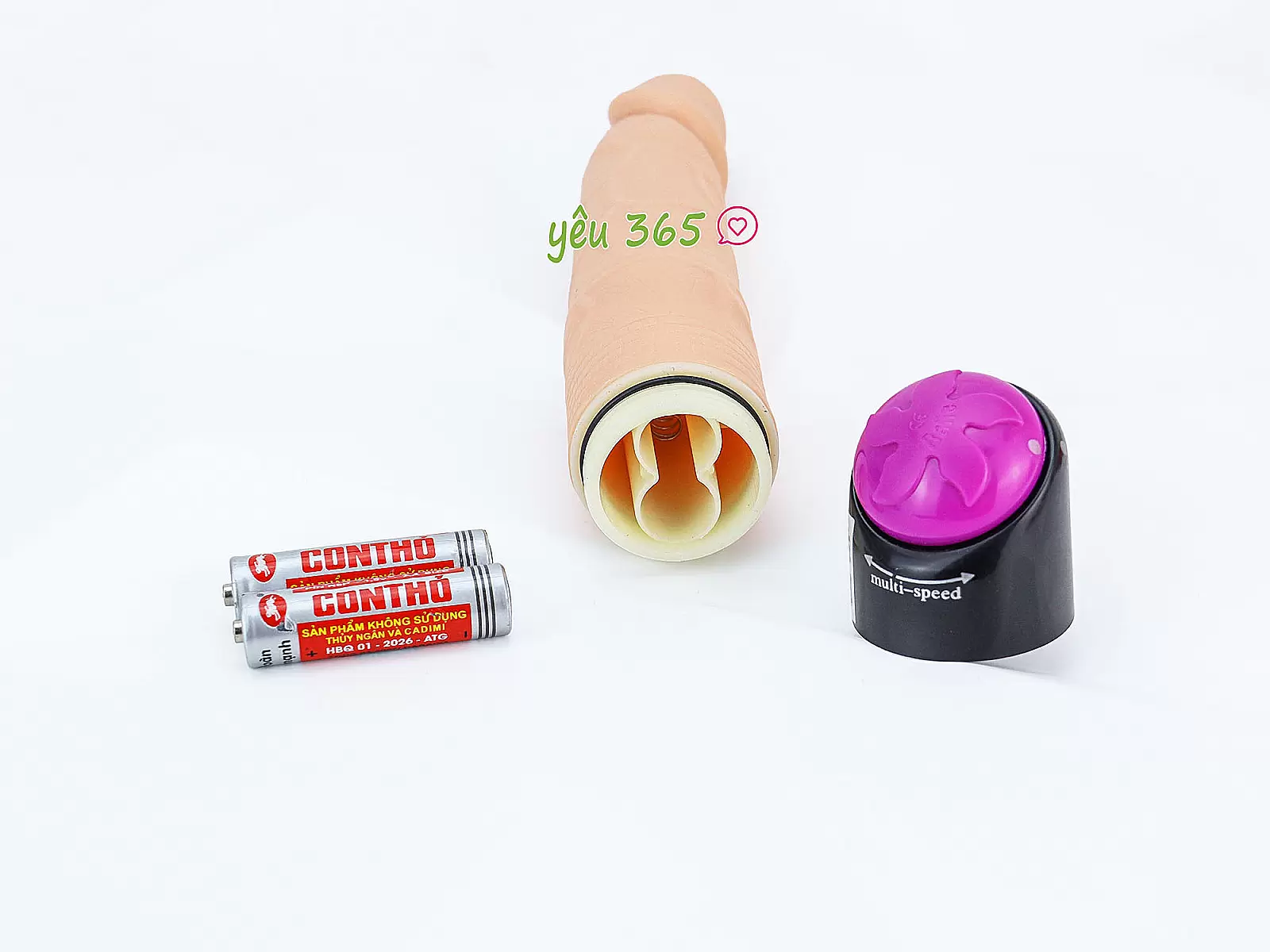 Dương vật giả rung ngoáy Sex Baile giống thật