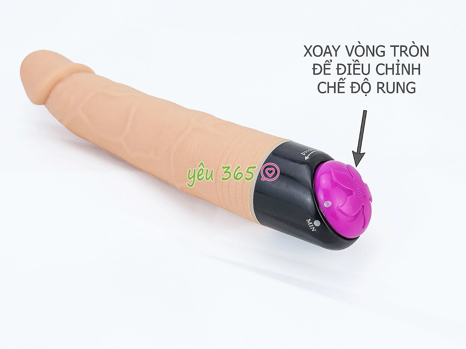 Dương vật giả rung ngoáy Sex Baile giống thật