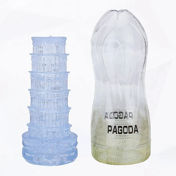 Cúp âm đạo giả Pagoda trong suốt
