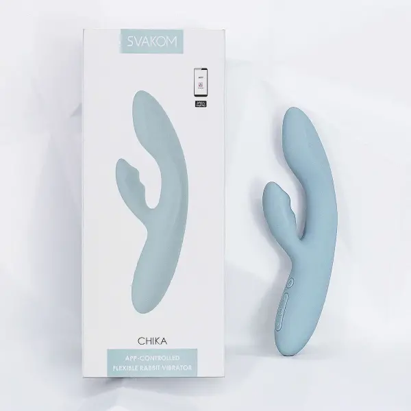 Máy massage điểm G Svakom Chika phát nhiệt ấm nóng
