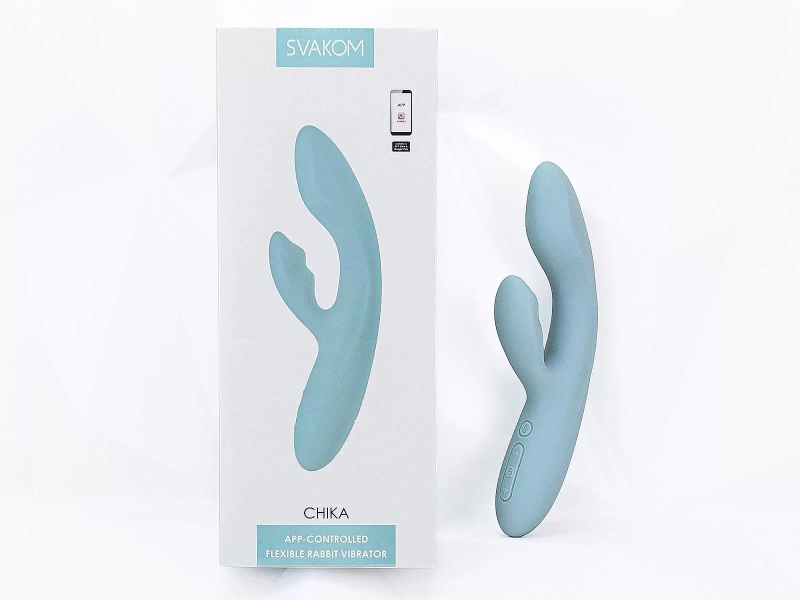 Máy massage điểm G Svakom Chika rung phát nhiệt ấm nóng