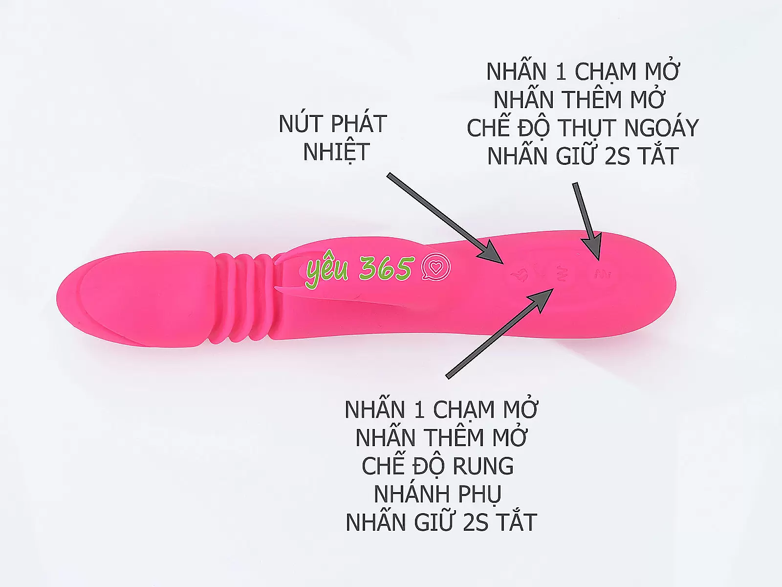 Dương vật giả rung thụt tự động Mannuo Ella Vibrating