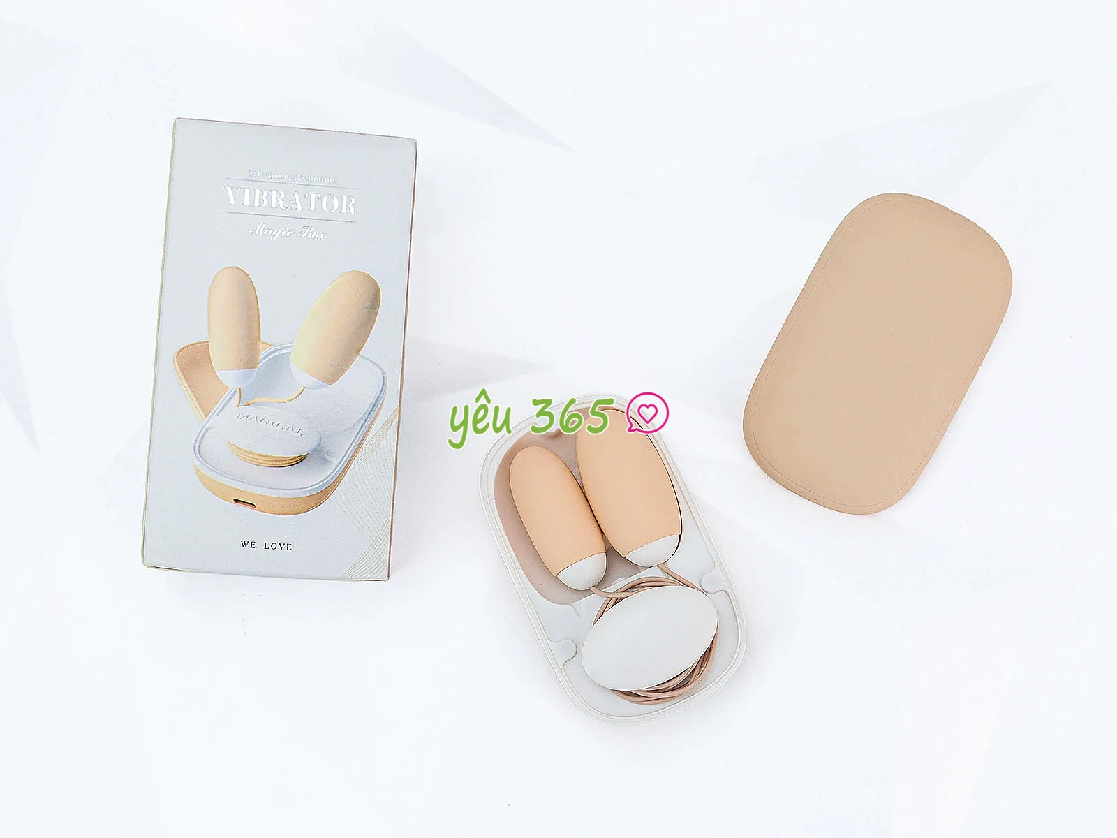 Trứng rung Vibrator Magic Box 2 đầu