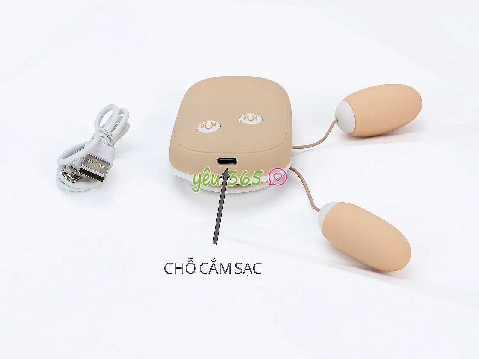 Trứng rung Vibrator Magic Box 2 đầu