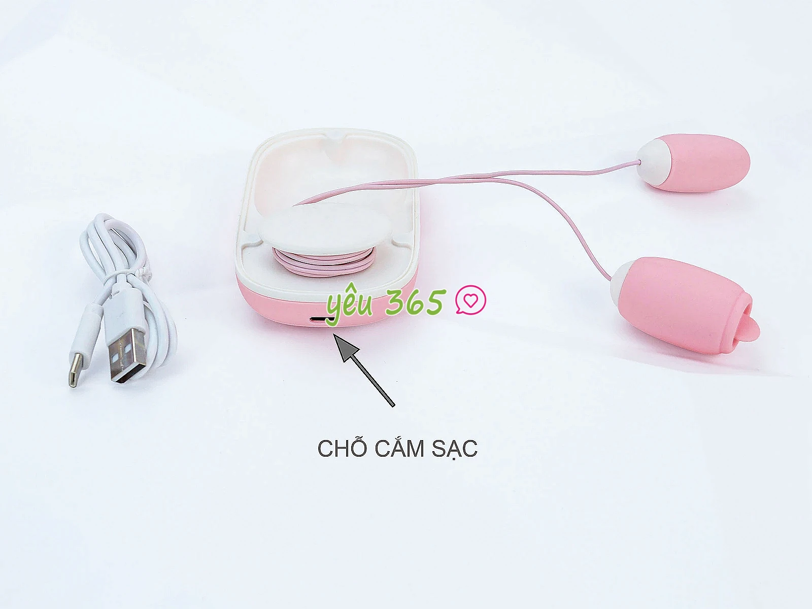 Trứng rung Vibrator Magic Box có lưỡi liếm