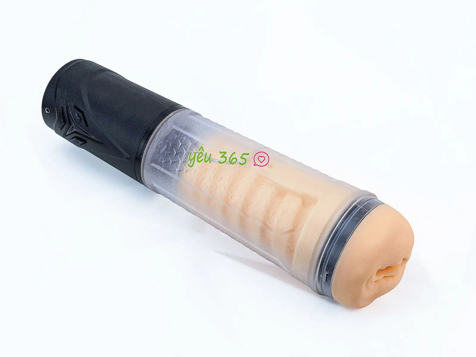 Máy tập to dương vật pin sạc có miệng silicon bú mút