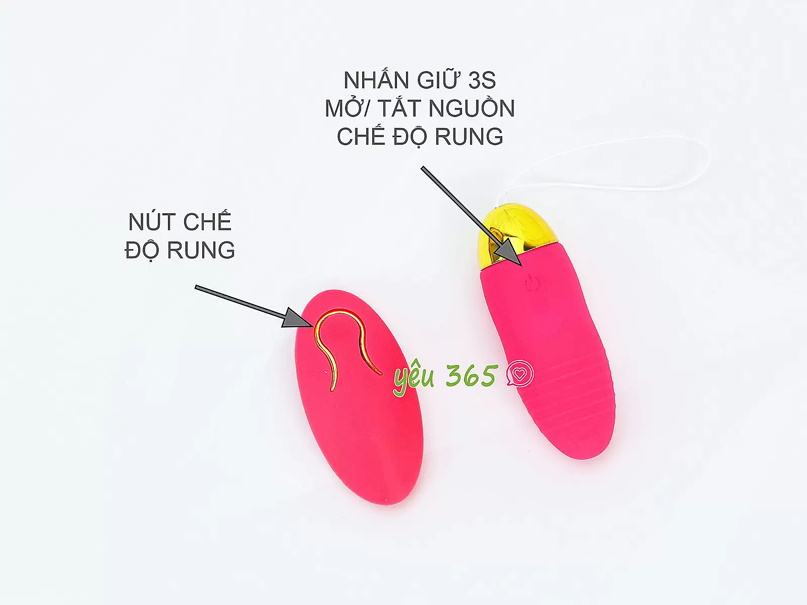 Quần dương vật giả rỗng ruột kèm trứng rung điều khiển từ xa