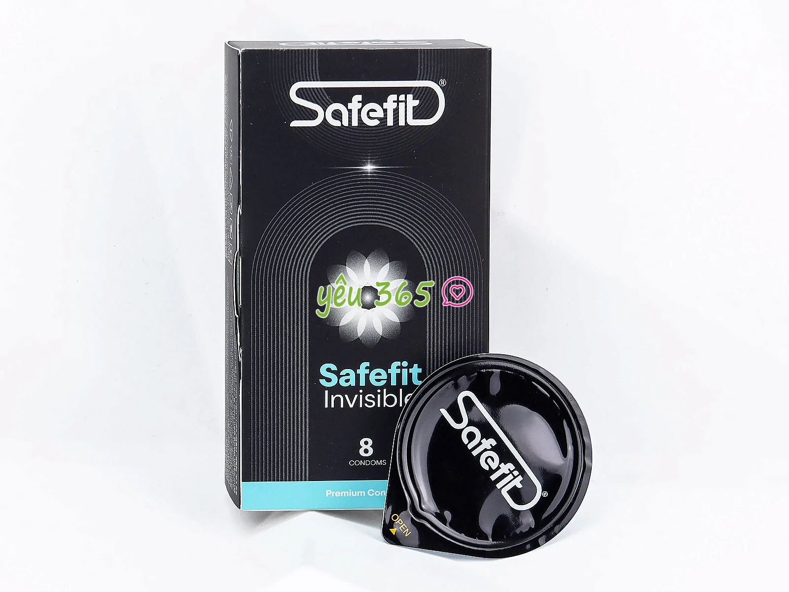 Bao cao su Safefit Invisible giúp giảm ma sát, hỗ trợ quan hệ êm ái hơn