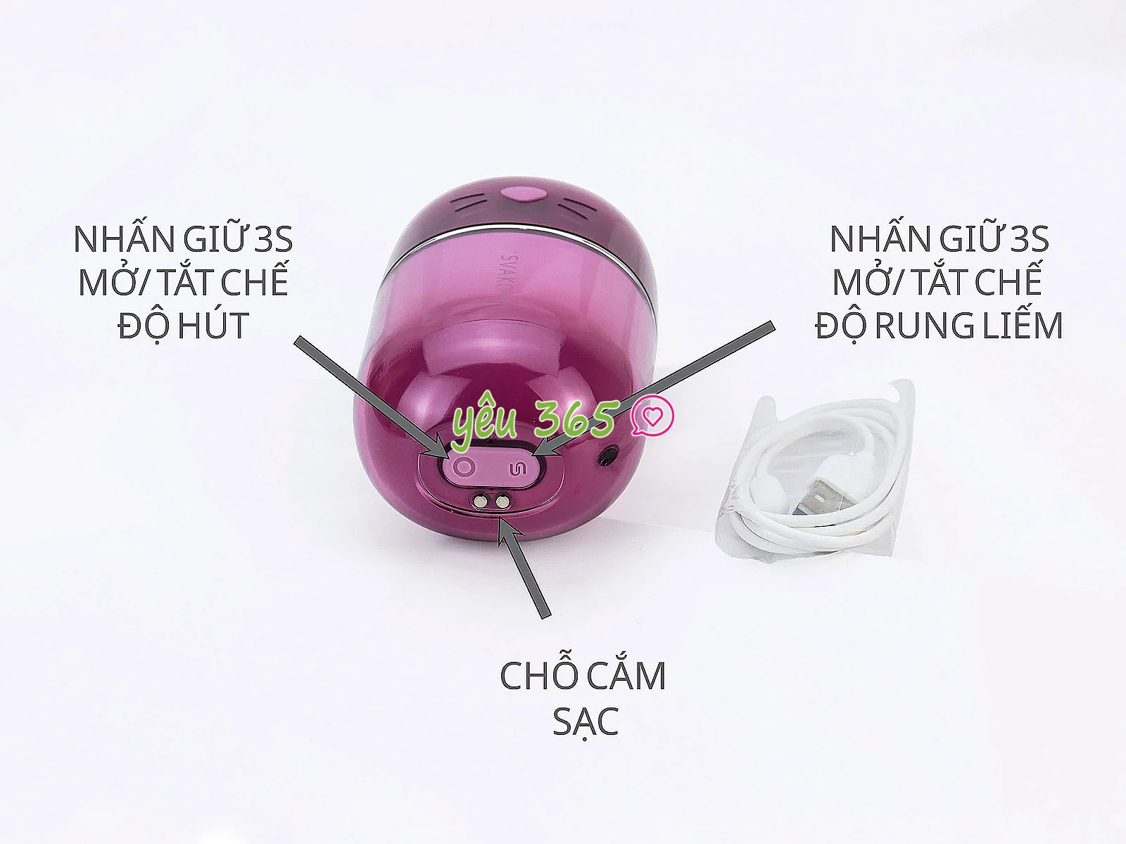 Máy liếm hút SVAKOM Klitty 2 trong 1 điều khiển qua App