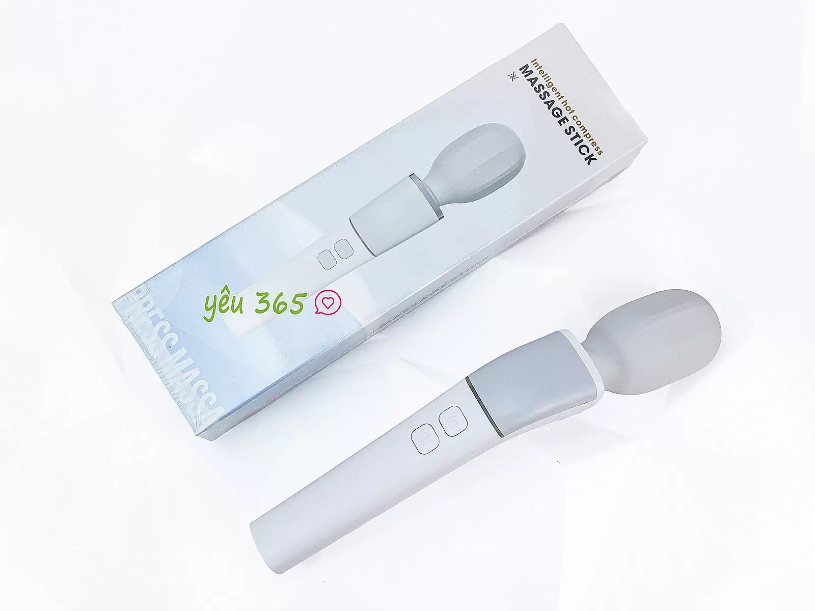 Máy mát xa ấm nóng Stick rung mạnh vừa thư giãn vừa kích thích