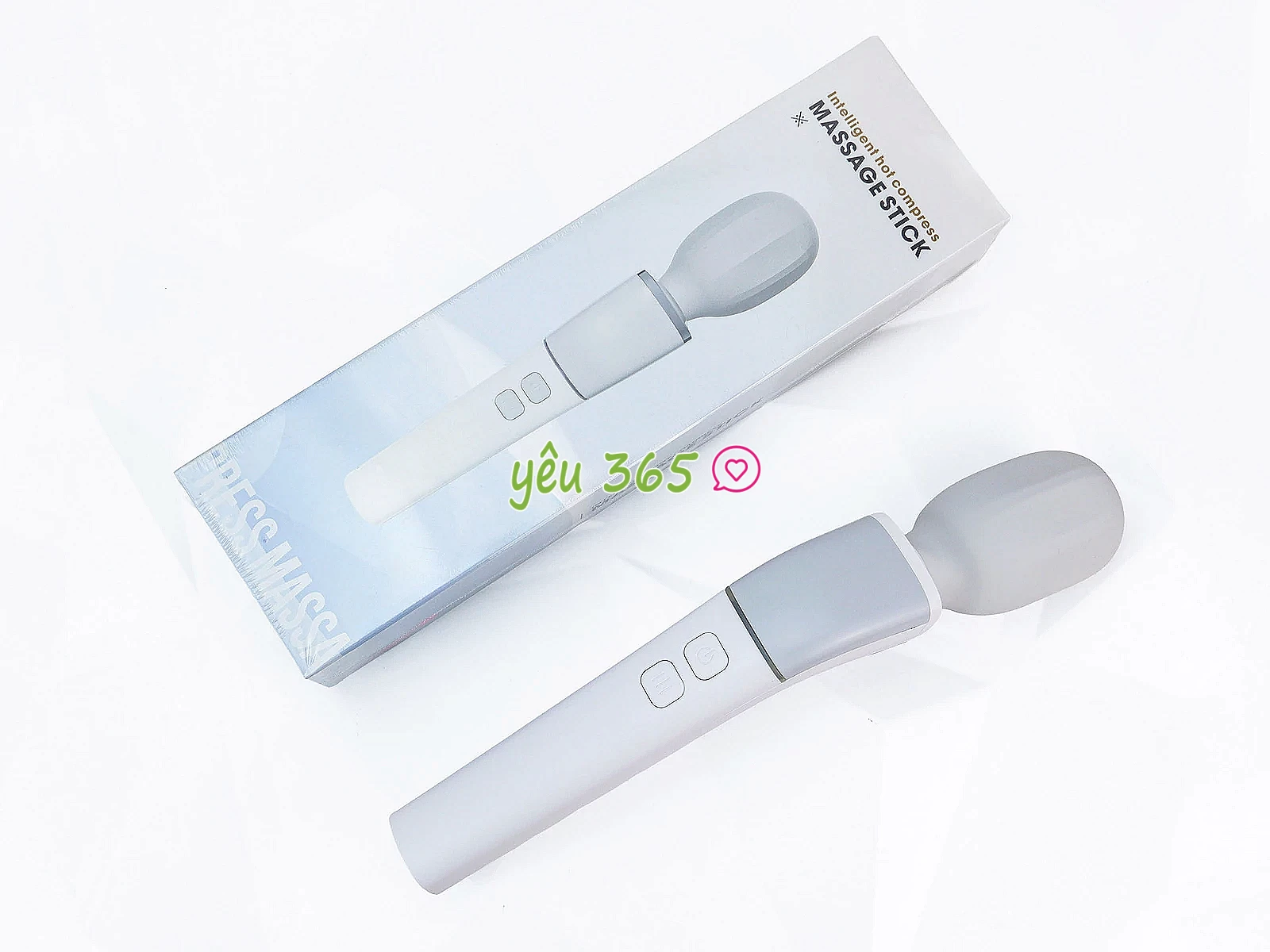 Máy mát xa ấm nóng Stick rung mạnh vừa thư giãn vừa kích thích