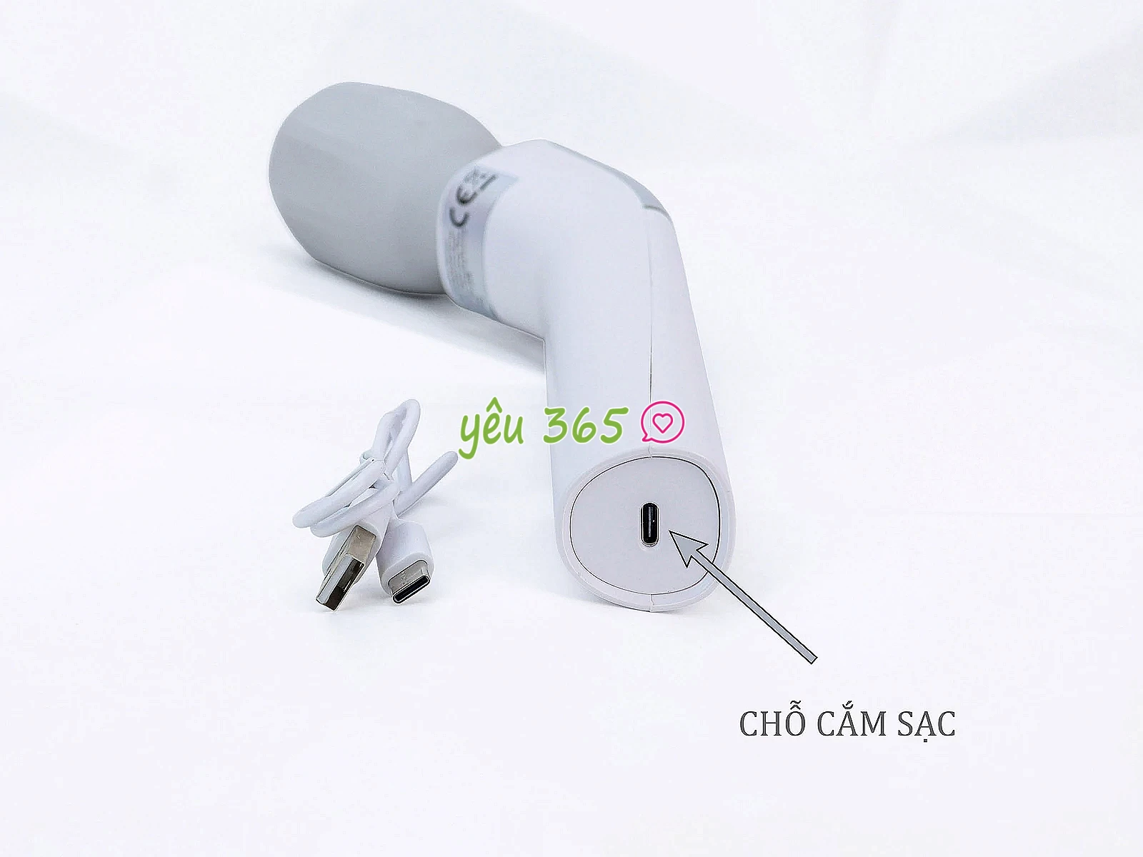 Máy mát xa ấm nóng Stick rung mạnh vừa thư giãn vừa kích thích