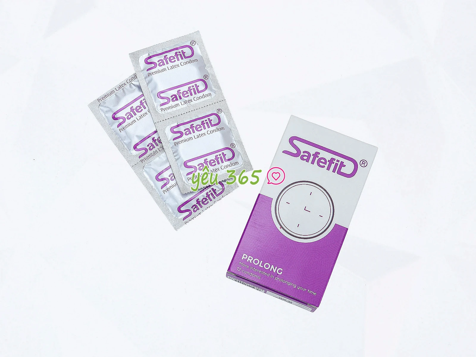 Bao cao su SafefitD Prolong hỗ trợ nam giới kiểm soát thời gian quan hệ