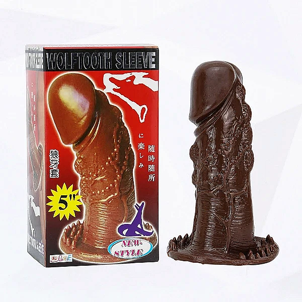 Bao cao su đôn dên gân gai Wolf Tooth Sleeve