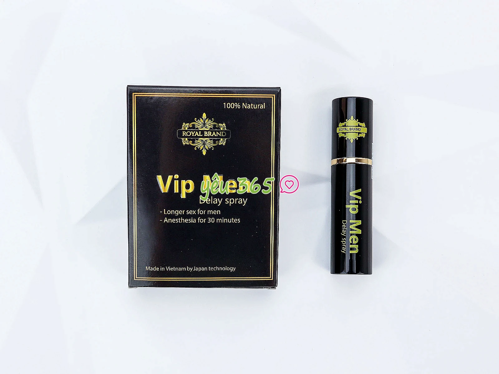 Chai xịt hỗ trợ kéo dài thời gian quan hệ Vip Men Delay Spray