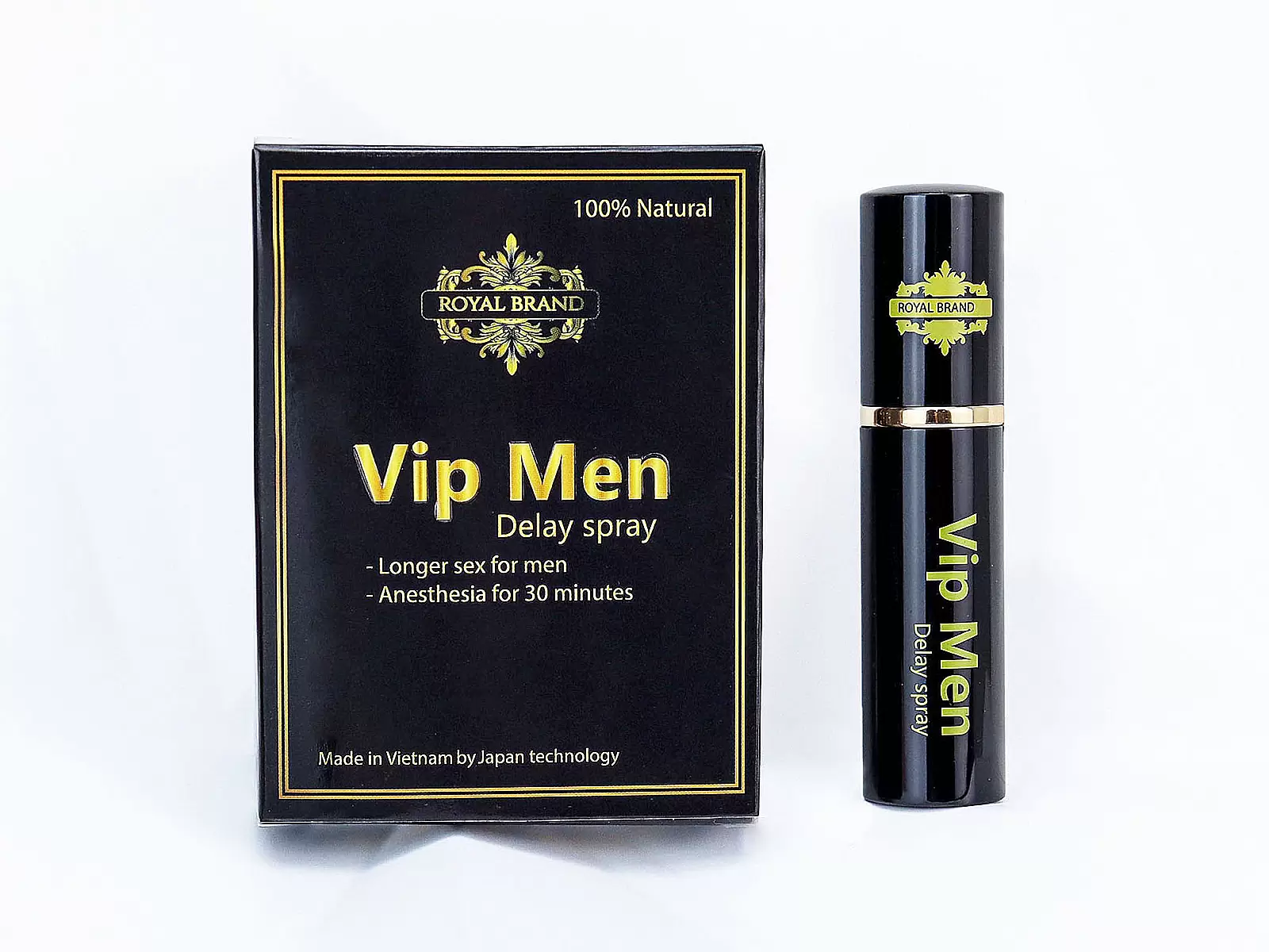Chai xịt hỗ trợ kéo dài thời gian quan hệ Vip Men Delay Spray
