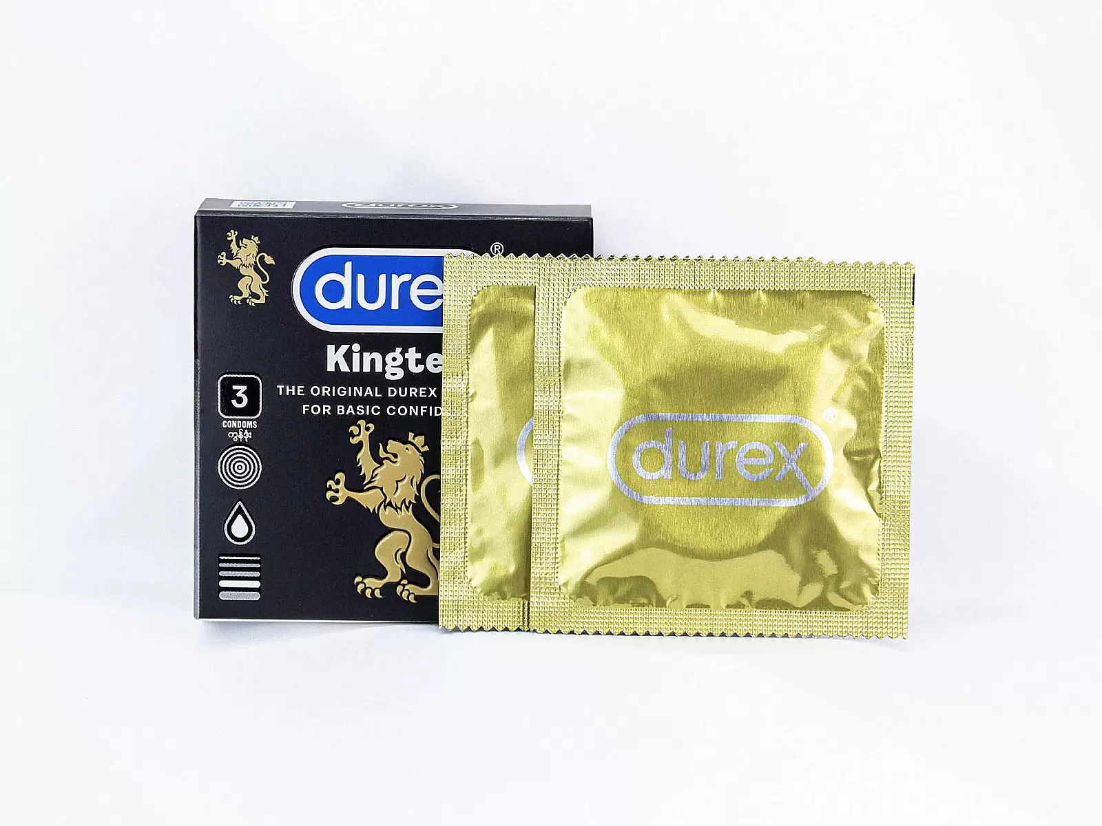 Bao cao su Durex Kingtex 3 bao giúp giảm ma sát và tăng độ mượt mà khi quan hệ