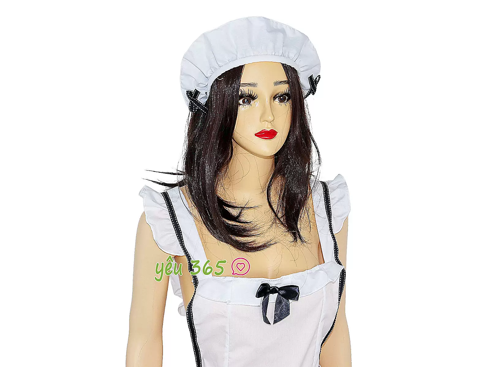 Bộ đồ chơi bạo dâm váy tạp dề quyến rũ