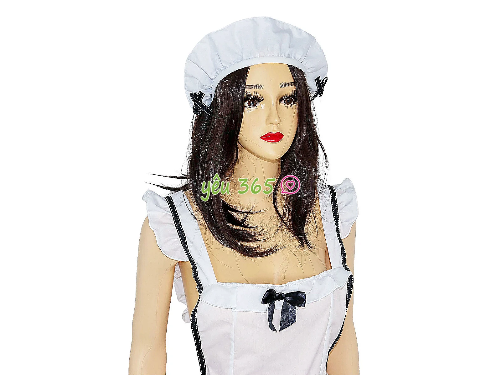 Bộ đồ chơi bạo dâm váy tạp dề quyến rũ