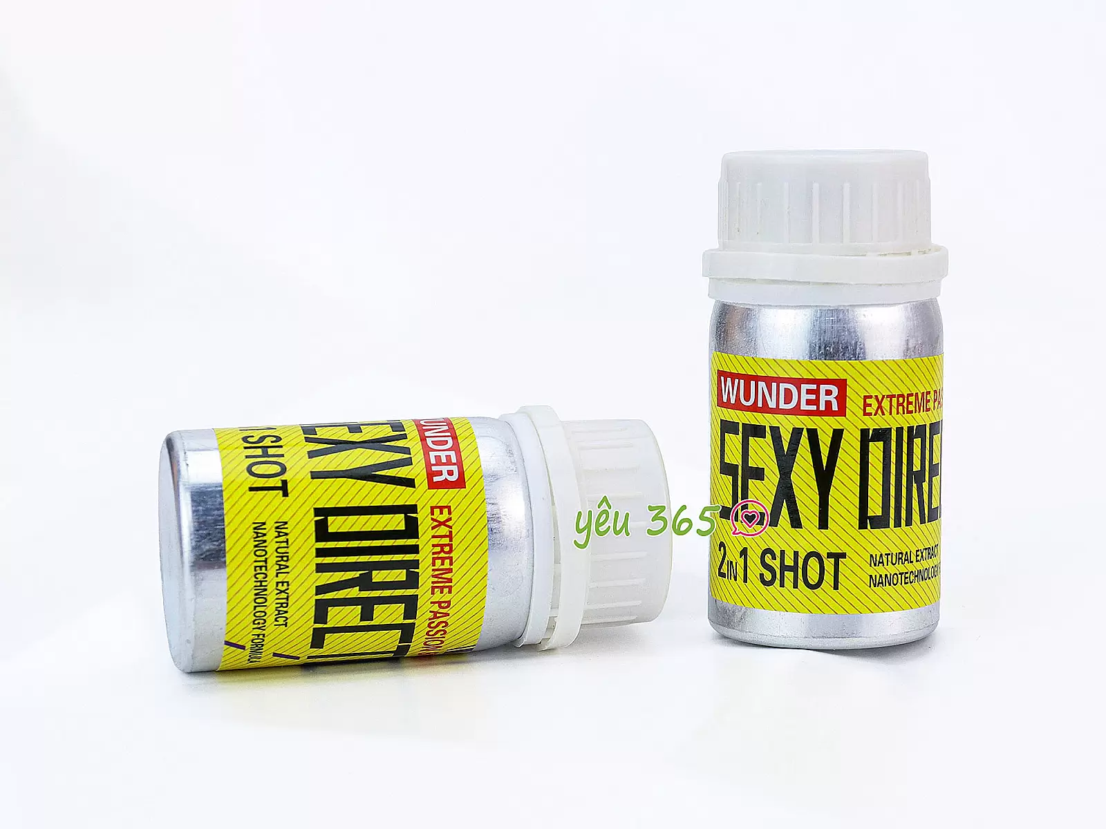 Chai hít khô Sexy Director 2in1 Shot tác động nhanh, cảm nhận rõ sau vài giây