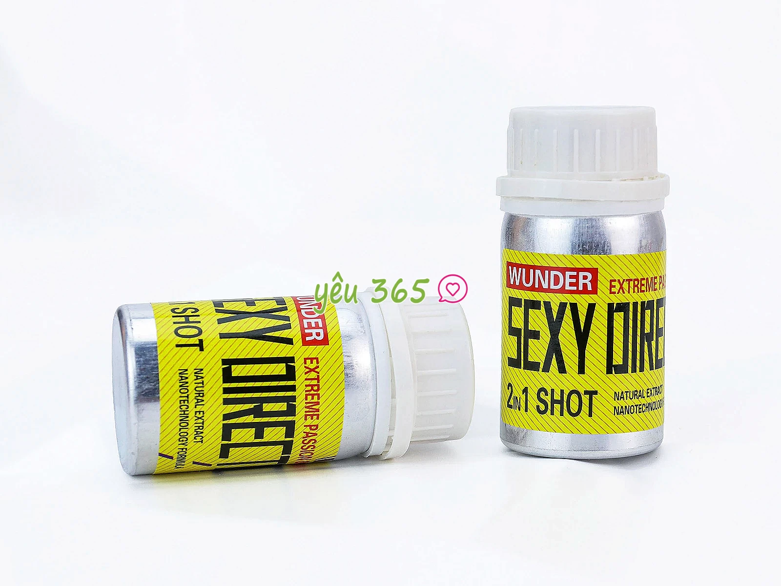 Chai hít khô Sexy Director 2in1 Shot tác động nhanh, cảm nhận rõ sau vài giây