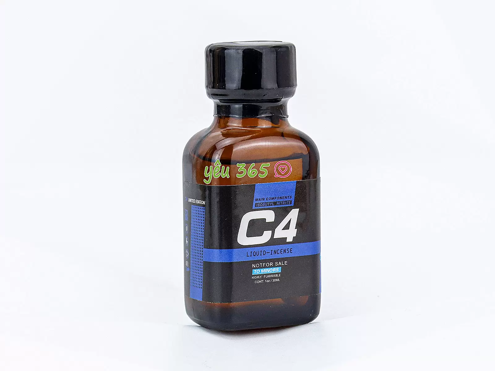 Chai hít C4 Liquid Incensen 30ml kích thích tăng hưng phấn