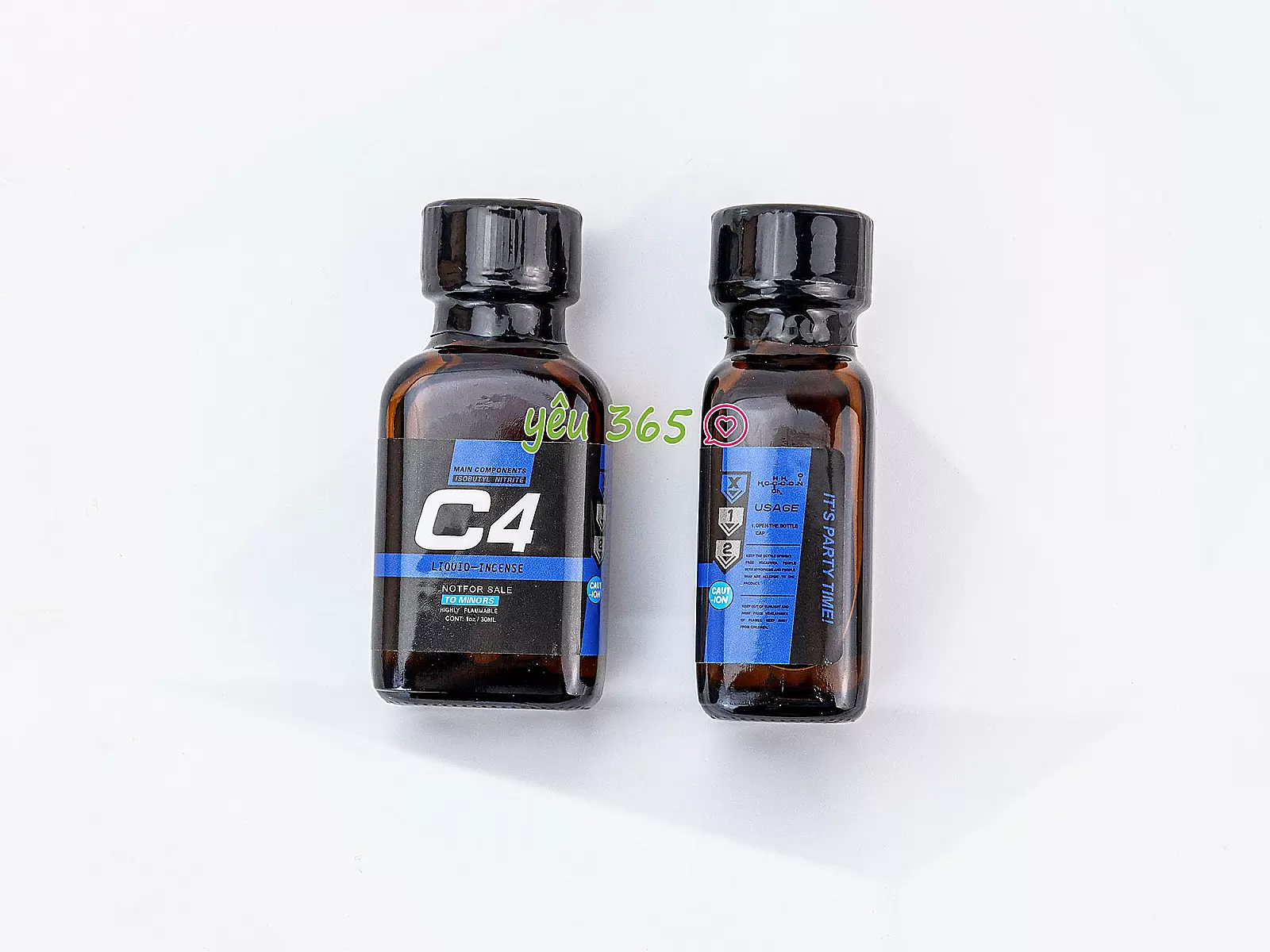 Chai hít C4 Liquid Incensen 30ml kích thích tăng hưng phấn