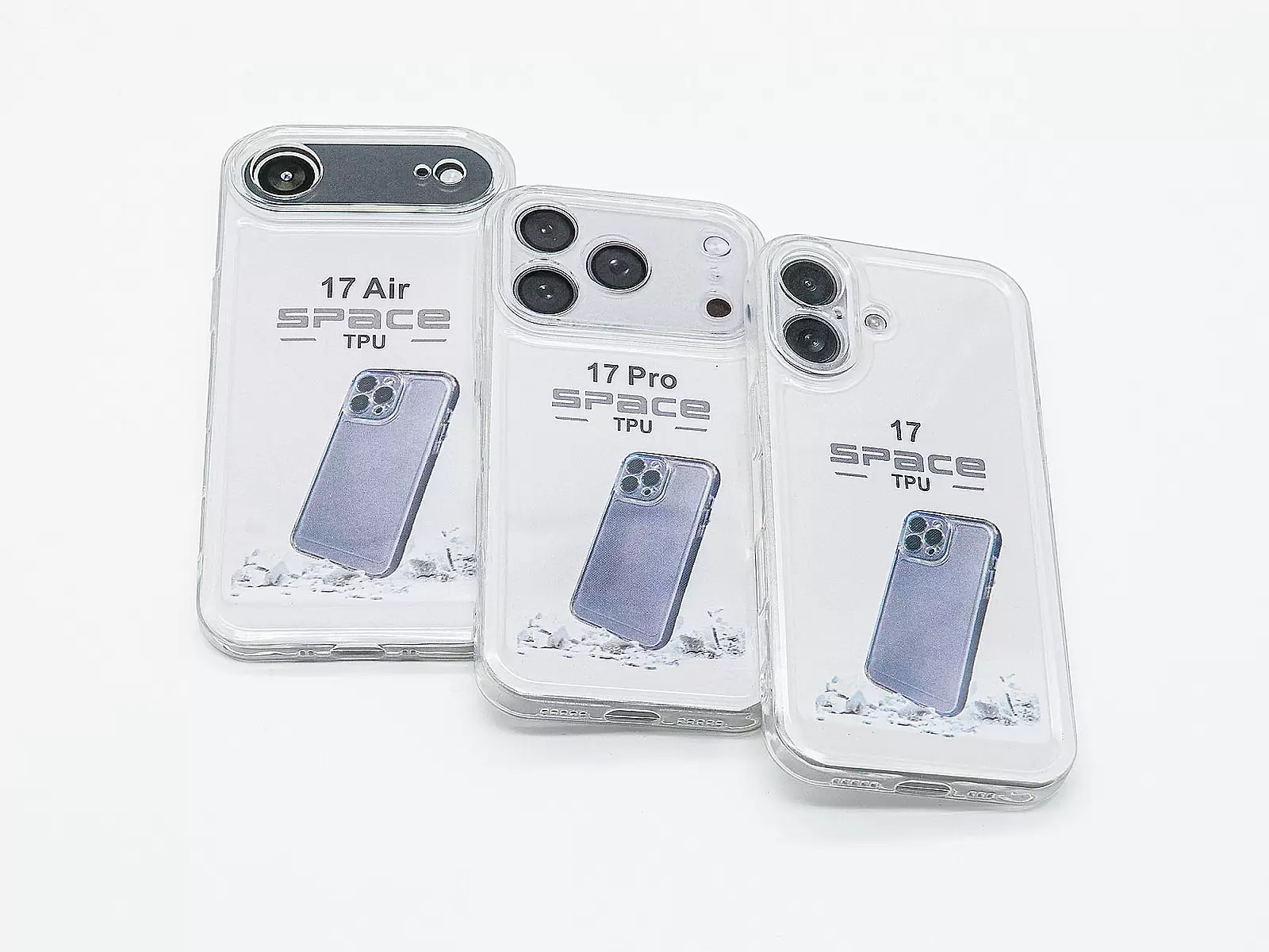 Ốp lưng TPU Space trong suốt dành cho iPhone 17 Pro